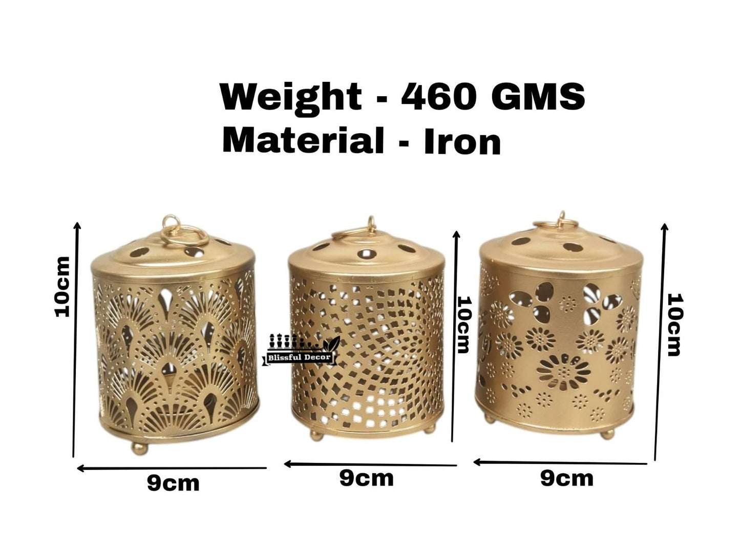 3 Pcs Tea Light Holder