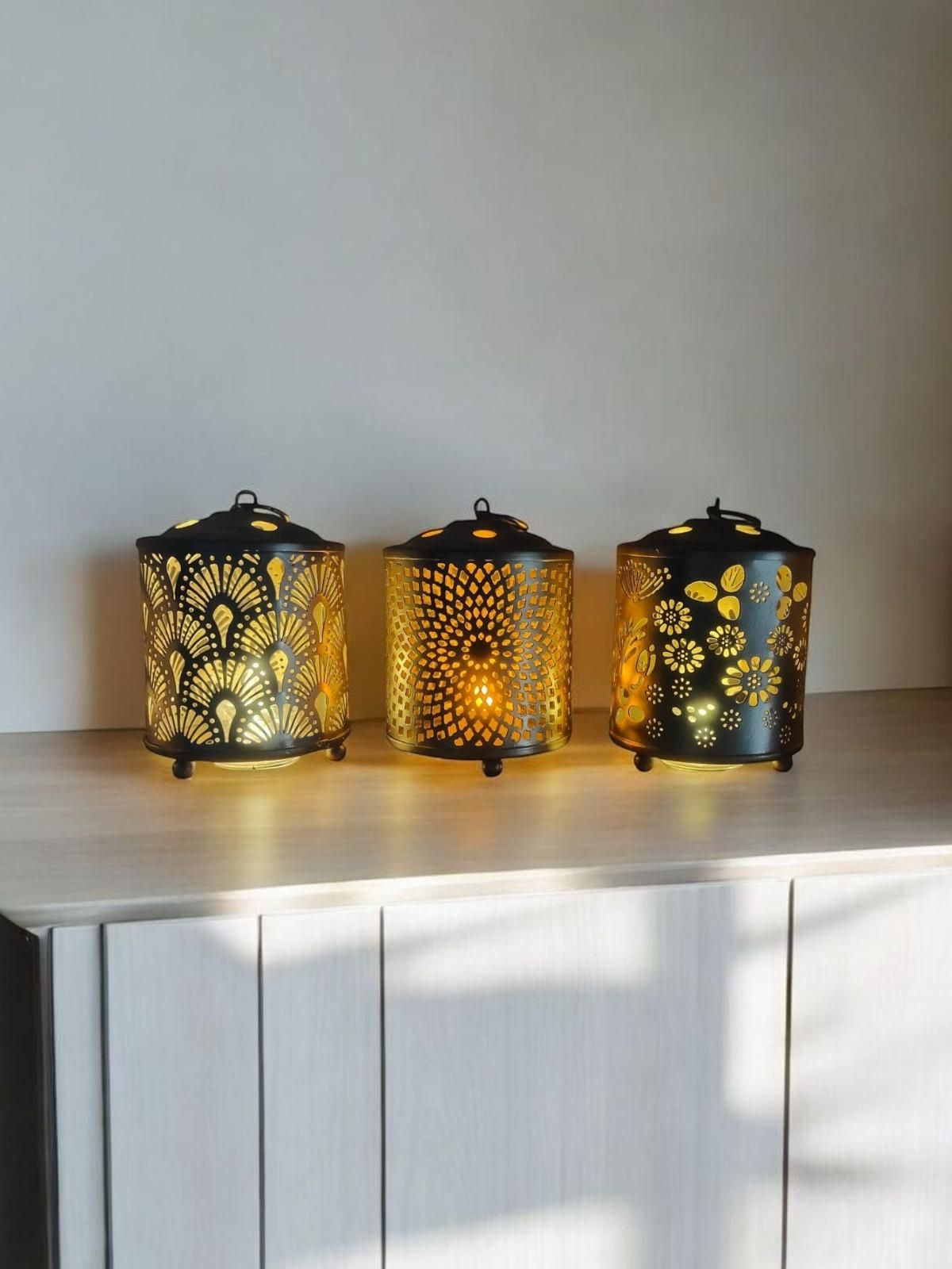 3 Pcs Tea Light Holder